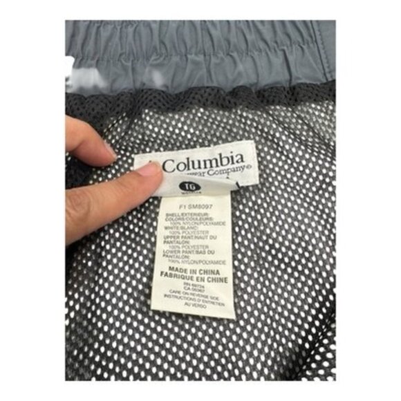 Columbia Omni-Tech Snow Pants Men’s TG Gray Waterproof Ski Full Zip Outdoor - Picture 10 of 16